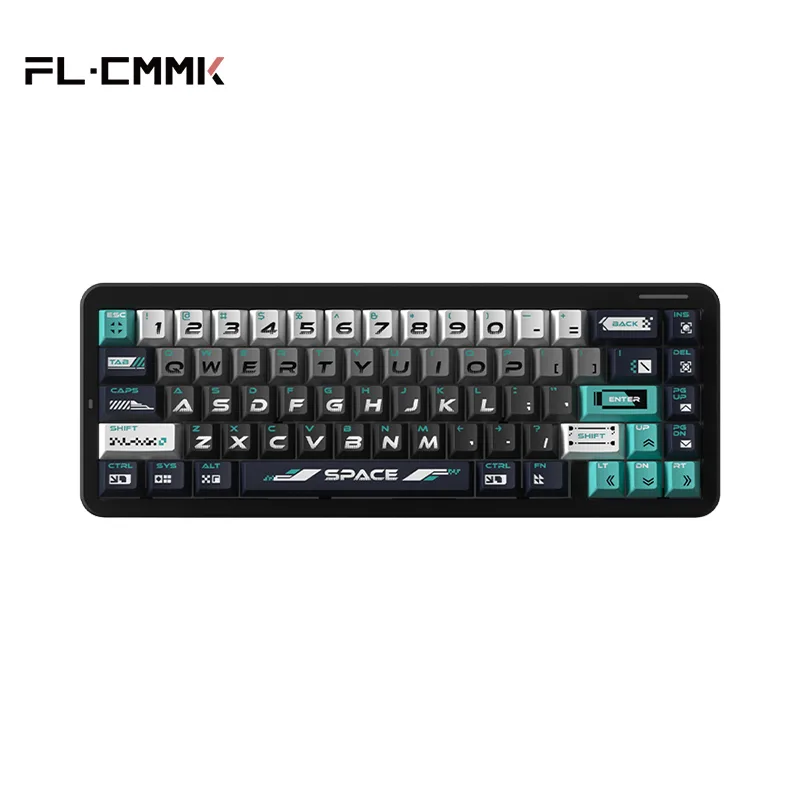 Esports Gaming Kings - Fl・esports geo65heメカニカルキーボード、ttc、rgb、磁気キングスイッチ、cnc、アルミニウム合金、PC、ラップトップ、ホットスワップ用