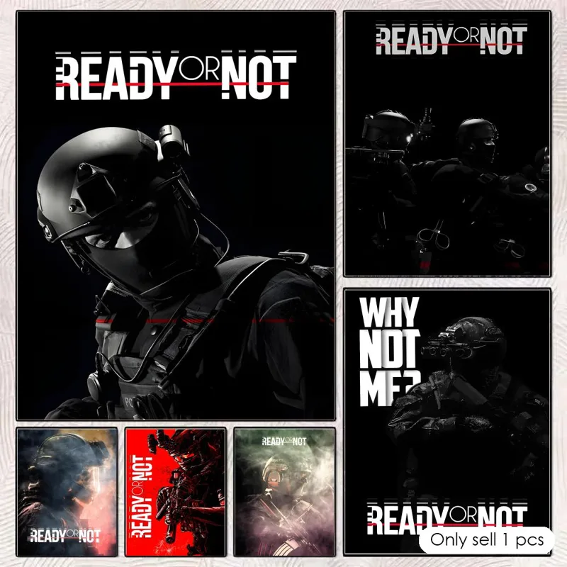 Esports Or Gaming - R-Ready or N-NotS ポスター HD 壁装飾