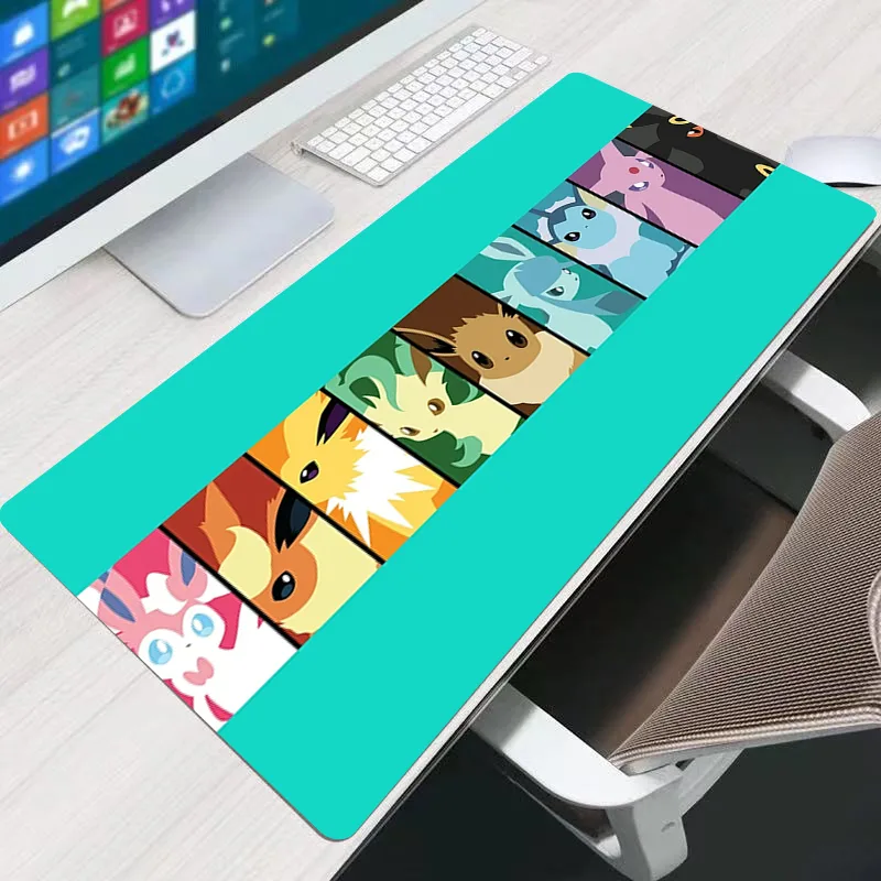 Best Esports Gaming Keyboard - 90 × 40 センチメートルマウスパッドポケモンオフィスゲーマーキーボードマウスパッド e スポーツプレーヤーコンピュータデスクマットゲームパッドマウスマット最高のギフト用