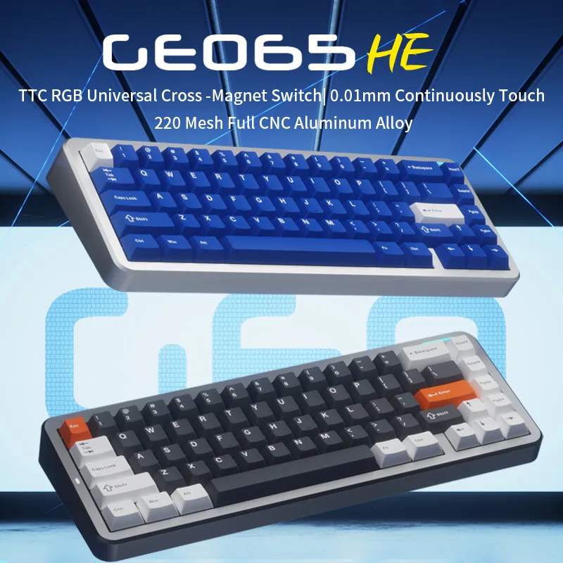 Esports Gaming Kings - FL·ESPORTS GEO65HE 磁気スイッチメカニカルキーボード TTC RGB マグネットキング軸