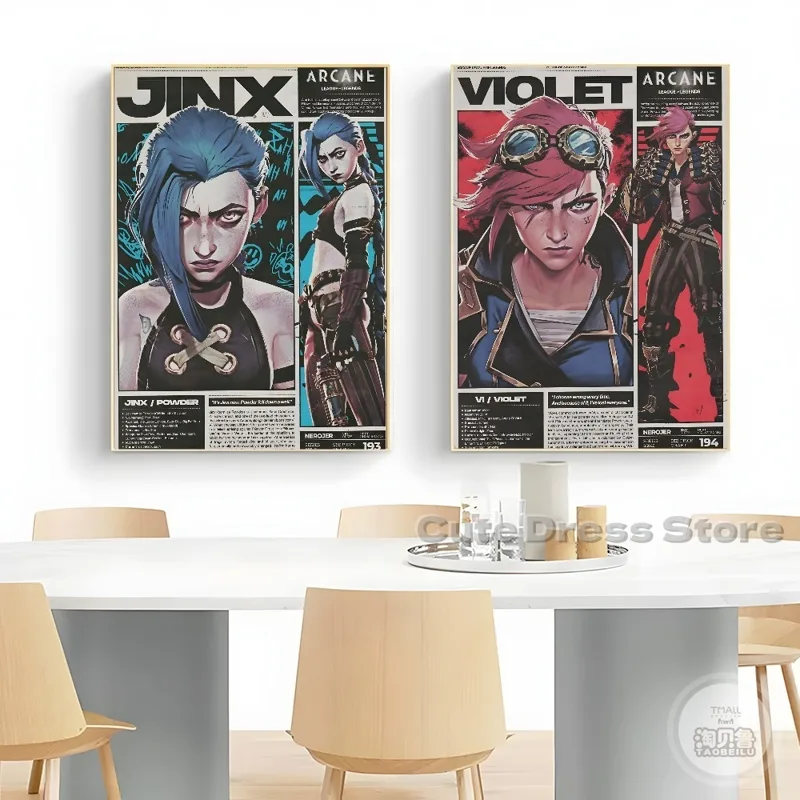 Arcane キャンバスプリント フレームなしウォールアート - Esports Gaming Poster のレビューと価格