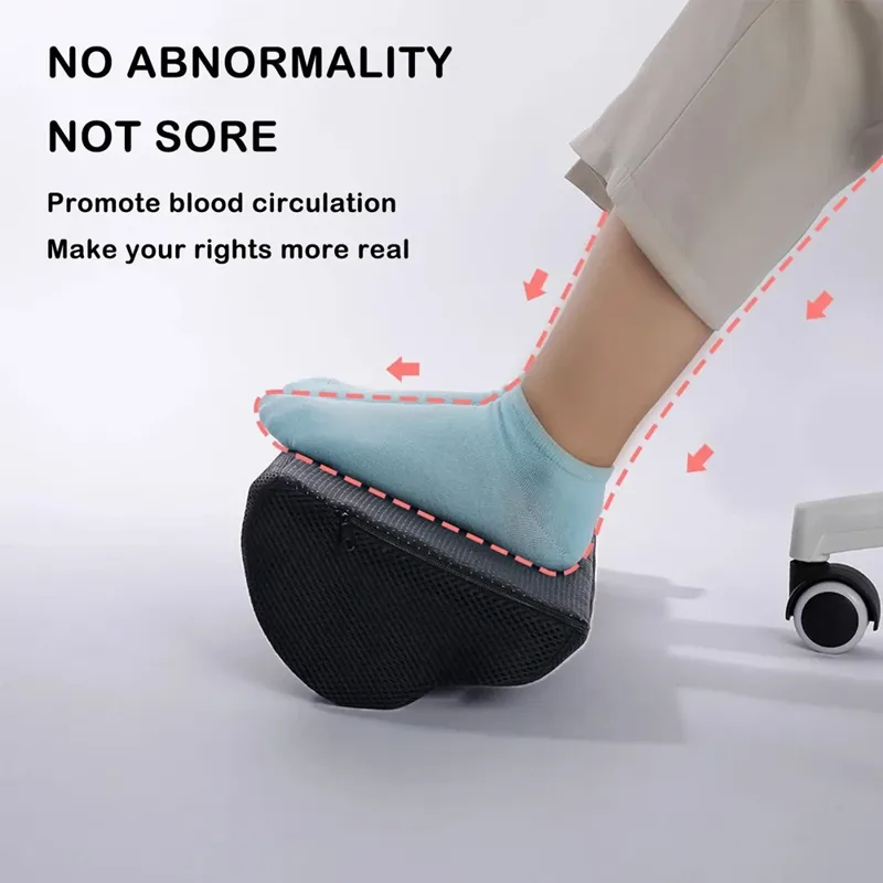 職場のデスクの下用フットレスト1個 - 低反発フォーム付き人 - Footrest Under Desk のレビューと価格