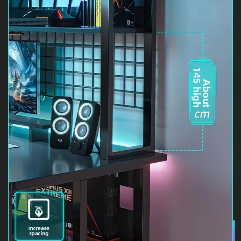 モダンで耐久性のあるメタル+MDF製eスポーツゲーミングデス - Esports Y Gaming のレビューと価格