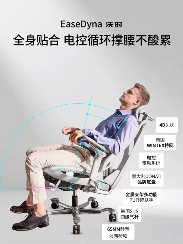 人間工学に基づいた電動ランバーサポート付きオフィスチェア 家 - Esports Gaming Furniture のレビューと価格