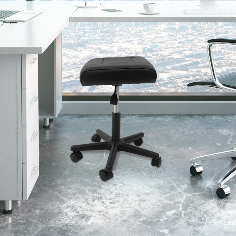 360 °   回転可能なオフィス用フットレスト、高さ調節可 - Footrest Under Desk のレビューと価格