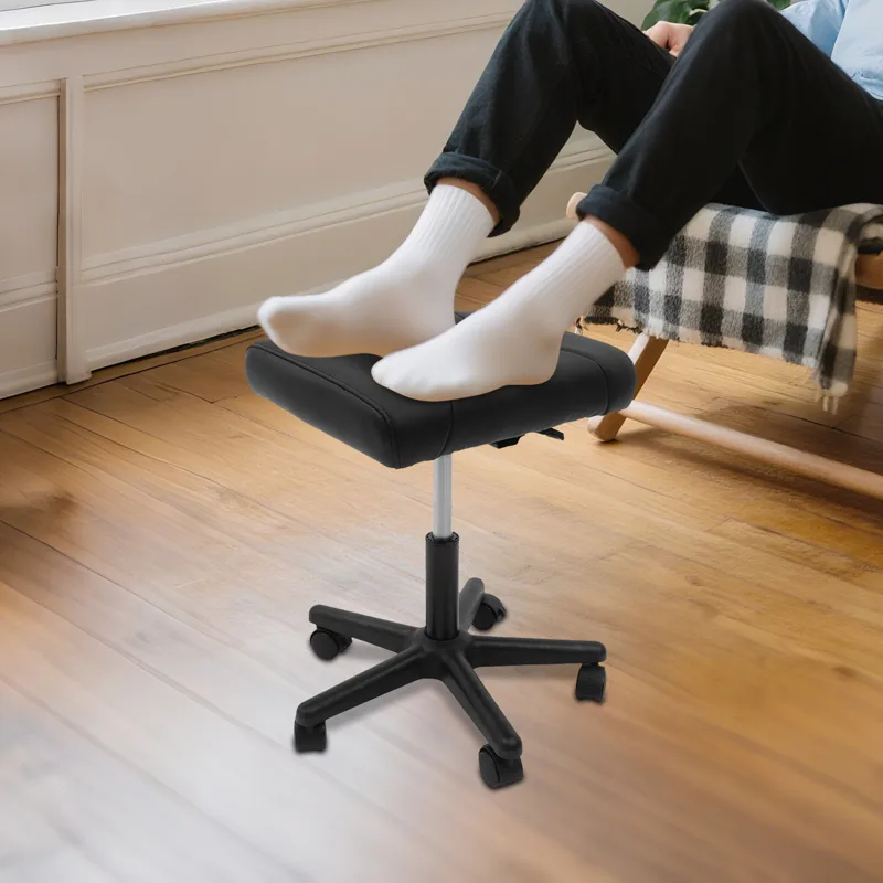 360 °   回転可能なオフィス用フットレスト、高さ調節可 - Footrest Under Desk のレビューと価格