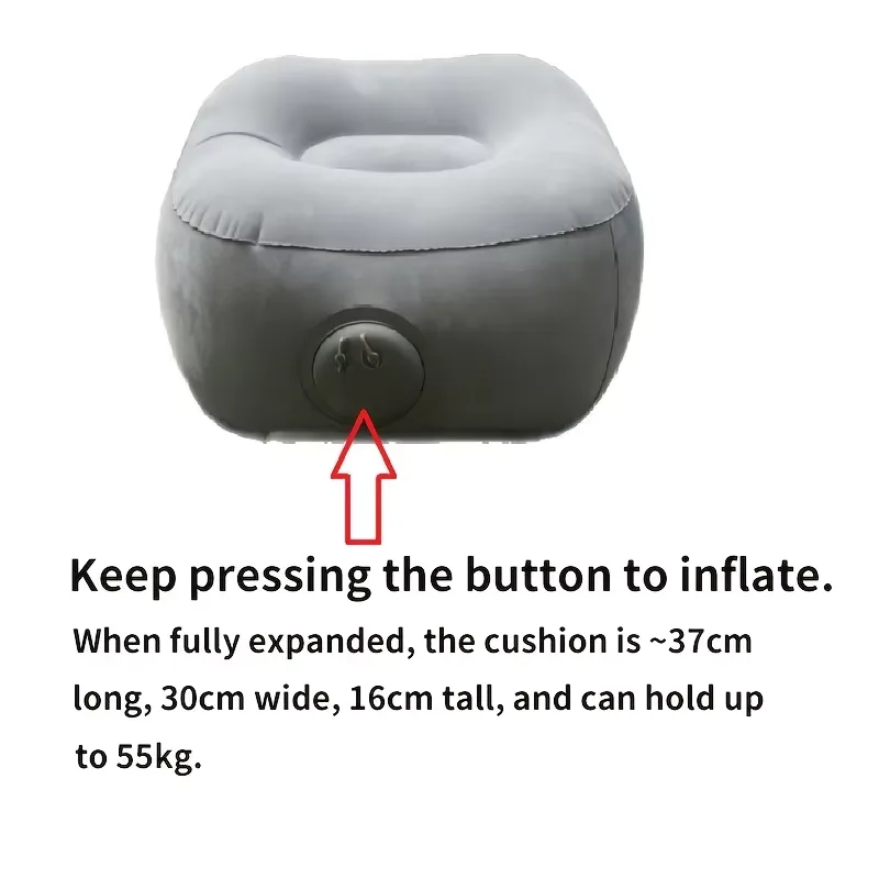 インフレータブルフットレスト枕 PVC フットレストエアピロ - Footrest Under Desk のレビューと価格