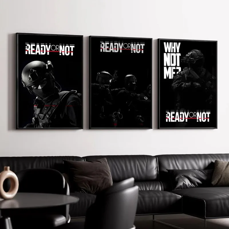 R-Ready or N-NotS ポスター HD 壁装飾  - Esports Or Gaming のレビューと価格