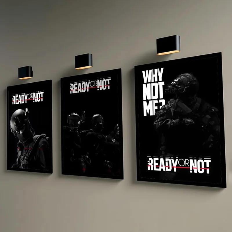 R-Ready or N-NotS ポスター HD 壁装飾  - Esports Or Gaming のレビューと価格