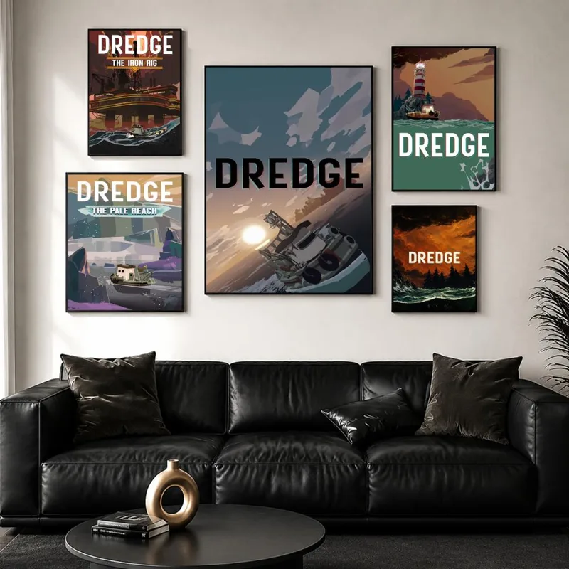 D-DredgeS ゲームポスター ウォールポスター 自己粘 - Esports Gaming Poster のレビューと価格