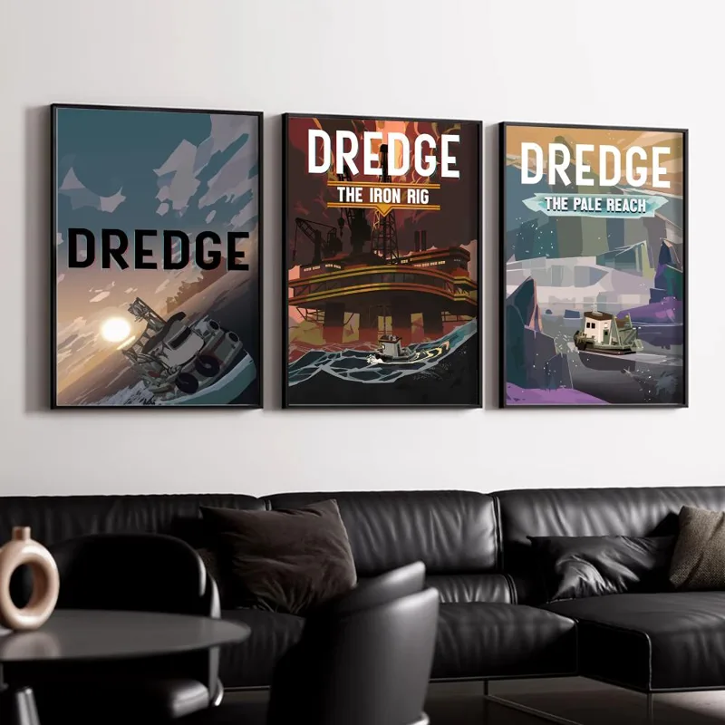 D-DredgeS ゲームポスター ウォールポスター 自己粘 - Esports Gaming Poster のレビューと価格