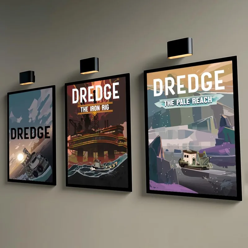 D-DredgeS ゲームポスター ウォールポスター 自己粘 - Esports Gaming Poster のレビューと価格