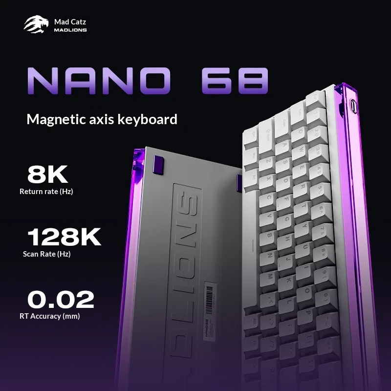Mad Catz Nano68 磁気スイッチゲーミングキーボ - Esports Gaming Kings のレビューと価格