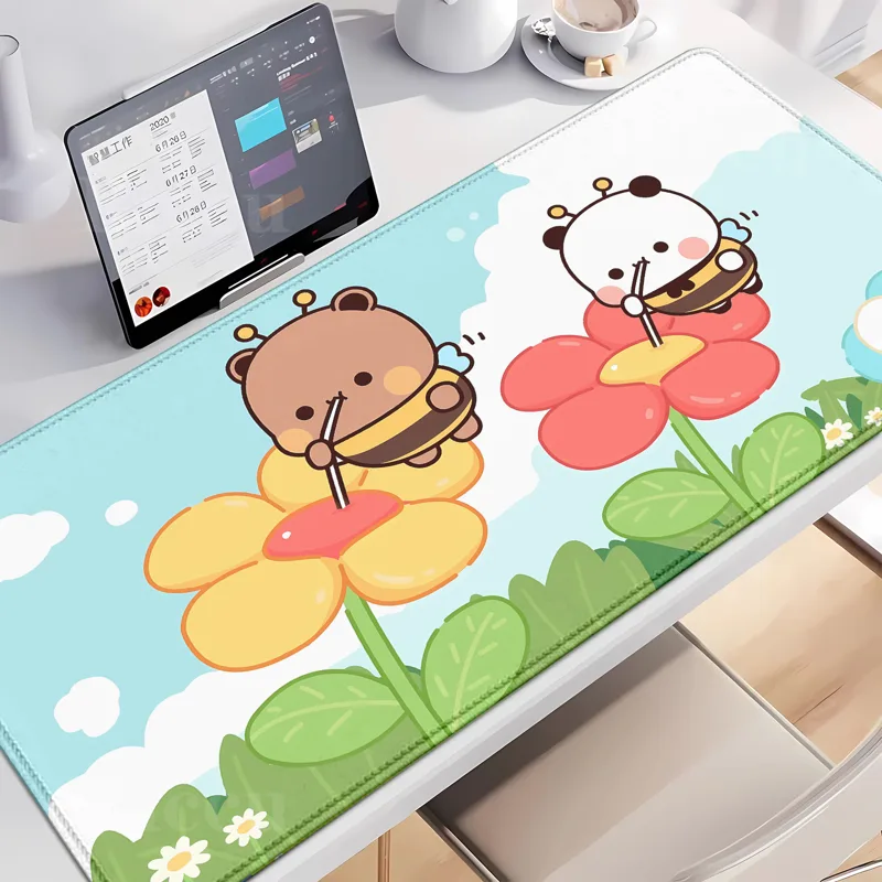 HD BUBU Y DUDU漫画マウスパッド新着大型ゲーミン - Esports Y Gaming のレビューと価格