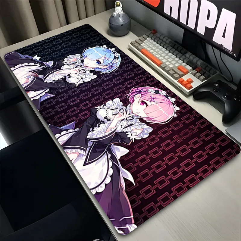 かわいいマウスパッド大型eスポーツゲーマーマット90x40c - Best Esports Gaming Keyboard のレビューと価格