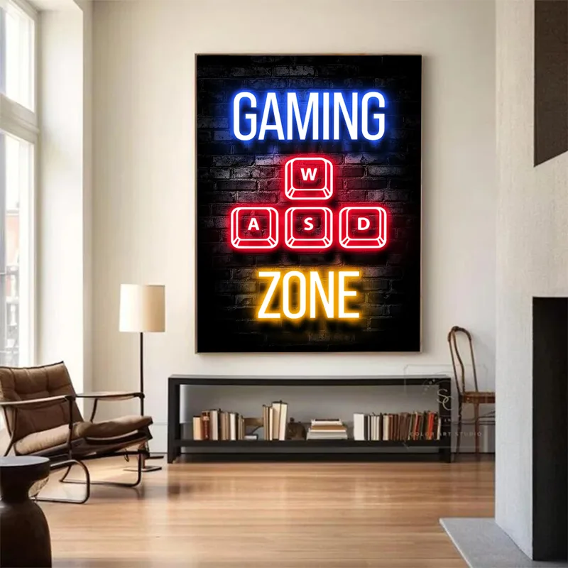 ゲーミング愛好家向けの装飾ポスター、eスポーツルーム、インタ - Esports Gaming Poster のレビューと価格