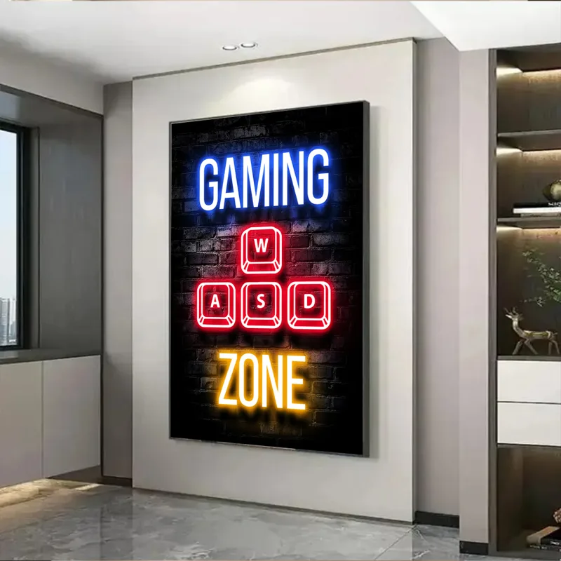 ゲーミング愛好家向けの装飾ポスター、eスポーツルーム、インタ - Esports Gaming Poster のレビューと価格