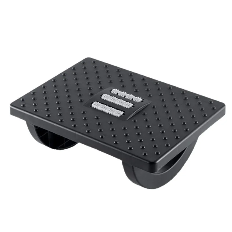 人間工学に基づいたデスク下フットレスト、マッサージローラー付 - Footrest Under Desk のレビューと価格