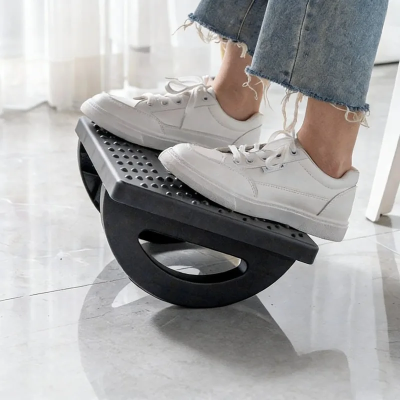 人間工学に基づいたデスク下フットレスト、マッサージローラー付 - Footrest Under Desk のレビューと価格