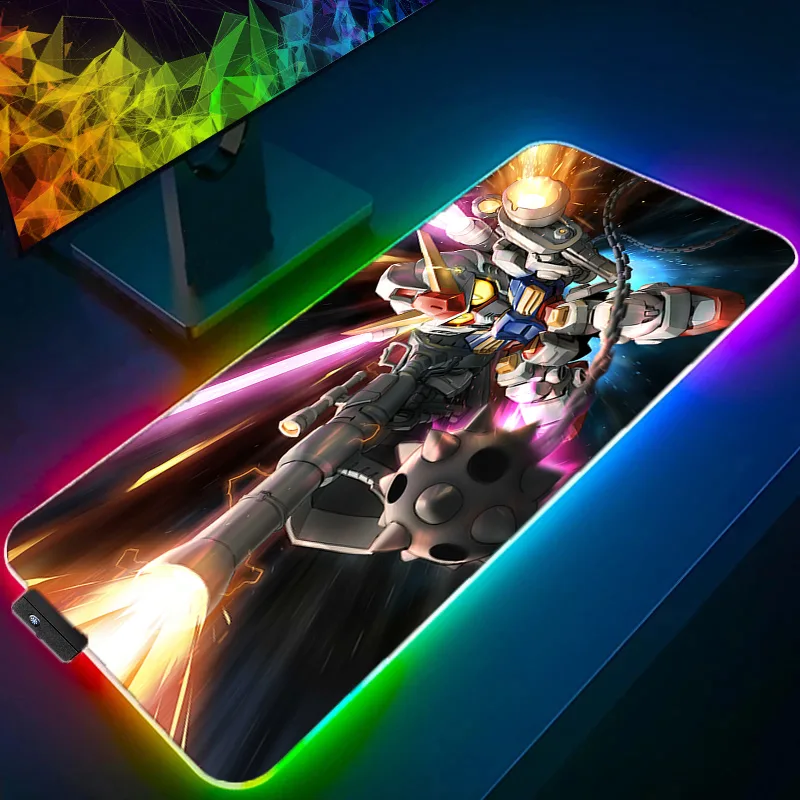 RGB 大型 E スポーツマウスパッドスムーズで柔軟な機動戦 - Esports Y Gaming のレビューと価格