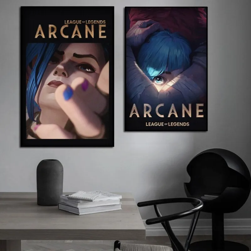 Arcane Jinx クローズアップポスター フレームなし - Esports Y Gaming のレビューと価格