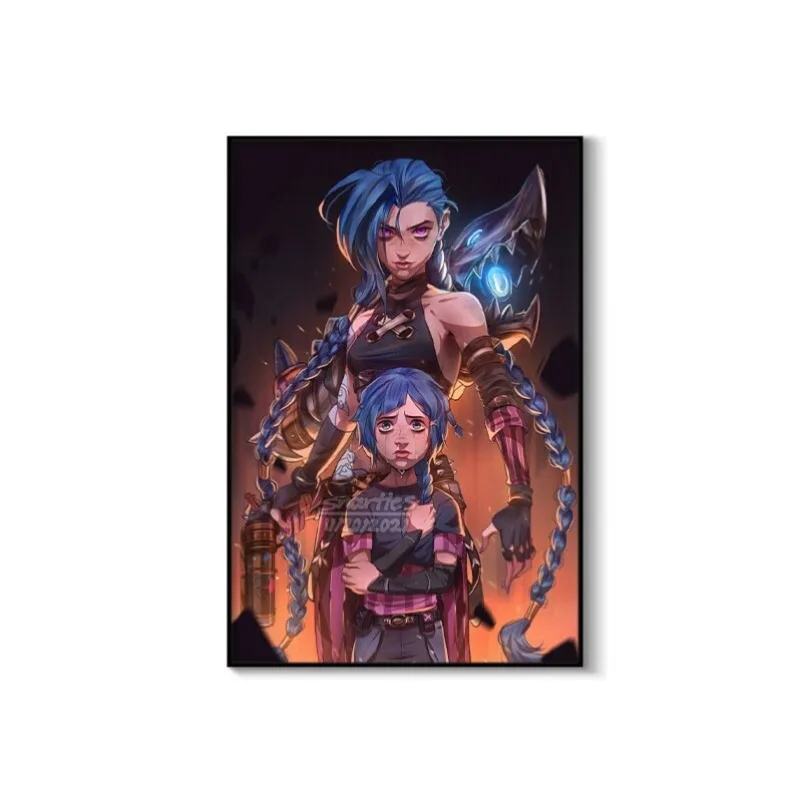 Arcane Jinx クローズアップポスター フレームなし - Esports Y Gaming のレビューと価格