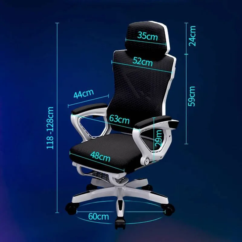 eスポーツ快適オフィスチェア メッシュ人間工学に基づいた黒ラ - Esports Gaming Furniture のレビューと価格