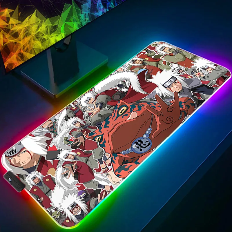 RGB 大型 E スポーツマウスパッド滑らかで柔軟なナルトゴ - Esports Y Gaming のレビューと価格