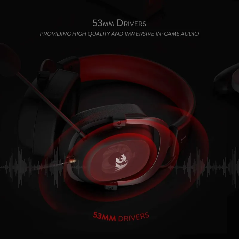 Redragon H510 Zeus 有線ゲーミング ヘッド - Gaming Headset 7.1 のレビューと価格